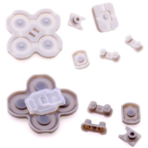 Deal4GO Left & Right Silicone Rubber Button Conductive Contacts Pad ...