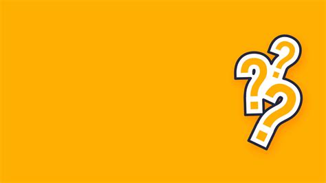 Yellow question mark background with text space. Quiz symbol. 14518707 ...