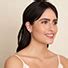 14K Rose Gold Art Deco Inspired Pink Topaz and Diamond Earrings-27007r14