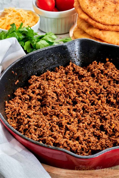 Homemade Taco Meat Recipe (Easy!) - TheFoodieBlogger