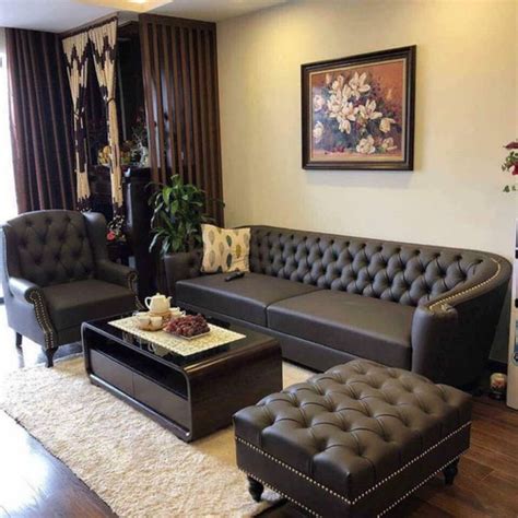Jual Sofa Chesterfield Sofa Model 411 Seater Sofa Kayu Jati Model ...