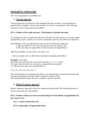 Image result for Classical Approach Probability Example