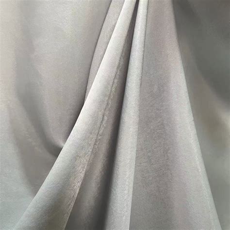 Satiny Touch Ash Gray Sheer Curtain
