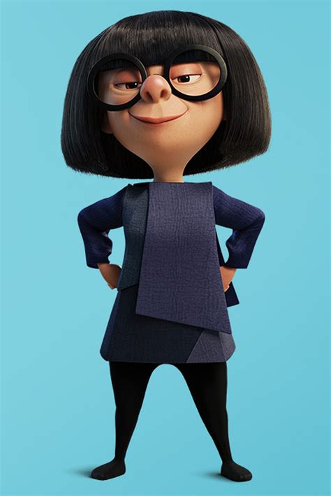 The Incredibles’ Edna Mode Is Film’s Best Fashion Character | Cute ...