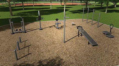 Outdoor Fitness Equipment in Local Parks | Bliss Products & Services