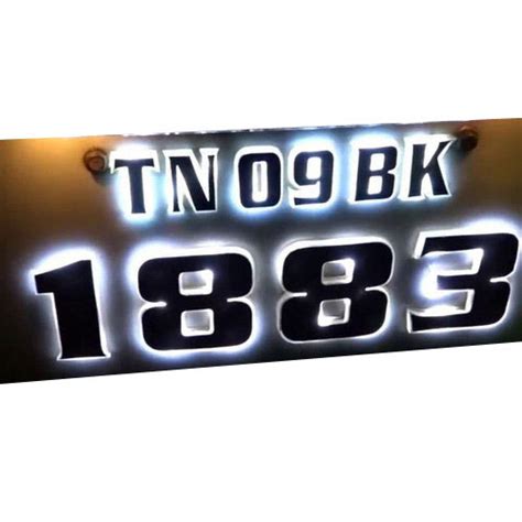 Image result for LED Number Plate