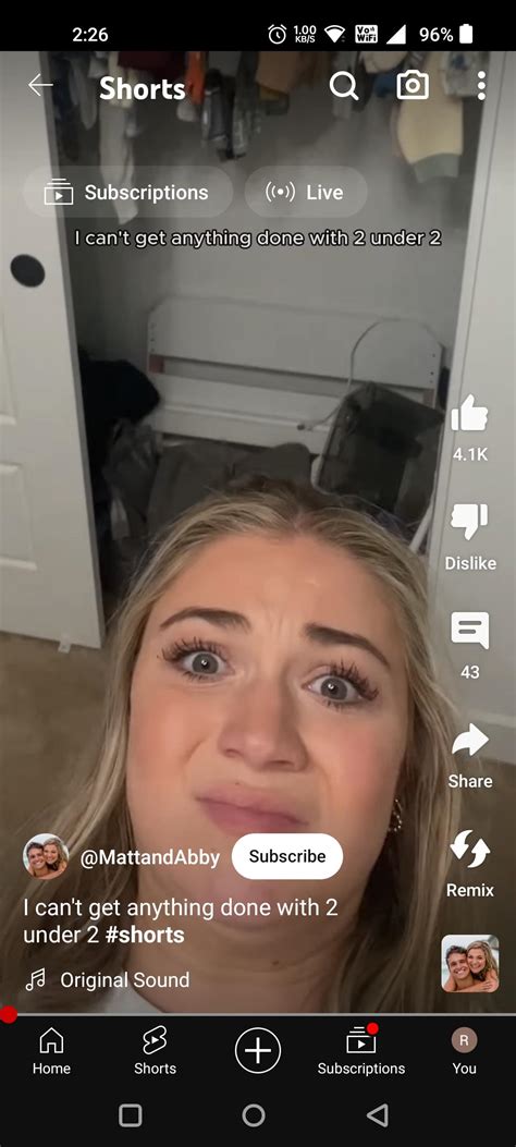 "I can't get anything done with tWo uNdeR twO" : r/mattandabbysnarks