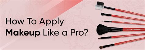 How to Do Makeup like a Pro Using VEGA Makeup Brushes?