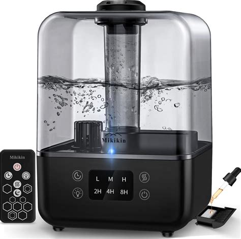 Amazon.com: Homvana Smart Humidifier Large Room - Warm and Cool Mist 7L (807ft²), Top Fill ...