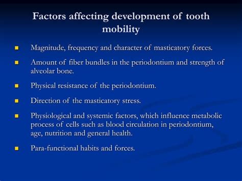Image result for Tooth Mobility Classification Chart