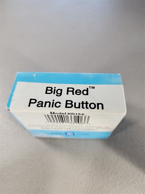 Buy New X10 Powerhouse Big Red Emergency Panic Button KR15A for X-10 ...
