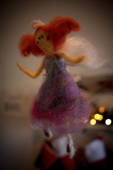 Needle Felted Angel Tutorial 的图像结果