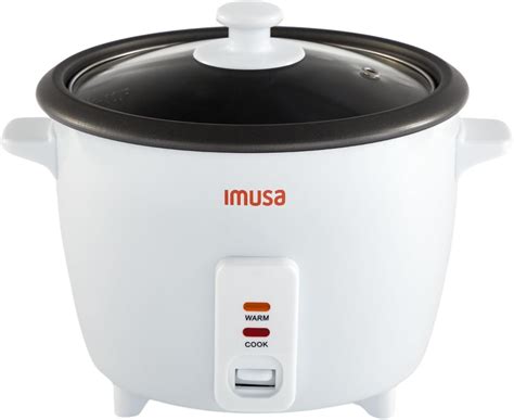 Amazon.com: IMUSA 10cup Electric Ceramic Rice Cooker, White ...