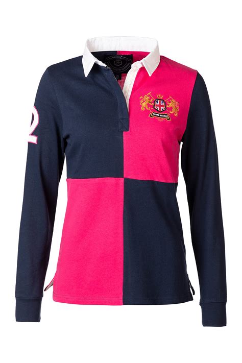 Ladies Quartered Rugby Shirt UK | Rugby Shirts For Women | Rydale