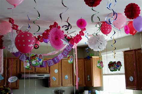 how to do birthday decoration at home