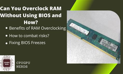 +How to Over Clock RAM PC 的图像结果