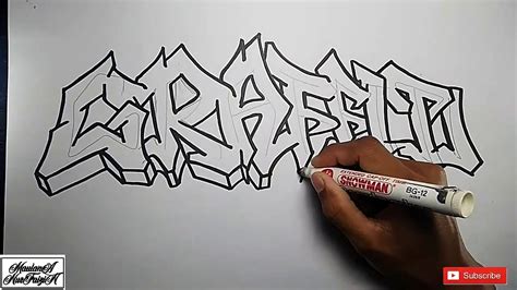 How to Draw Graffiti Letters Step - Maxresdefault how to do graffiti ...