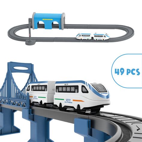 Kids Toy Train Set with Sound Track & Light 3+ Years | BOOGYWOOGY®