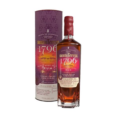 Ron Santa Teresa 1796 Chuao Cacao Cask Finish Rum 750ml