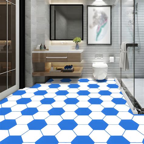 Indoor Square Vinyl Tile Peel and Stick Bendable Dirt Resistant Vinyl ...