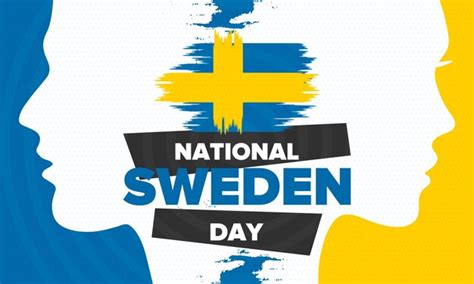 Sweden national day holiday of freedom swedish flag northern ...