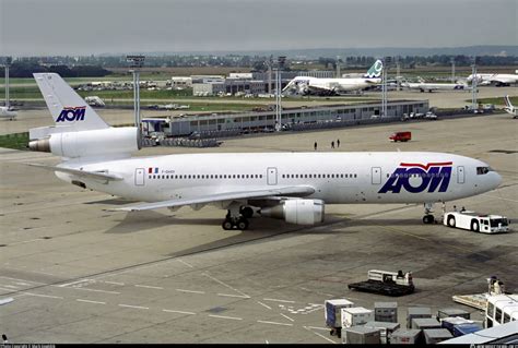 F-GHOI AOM French Airlines McDonnell Douglas DC-10-30 Photo by Mark ...
