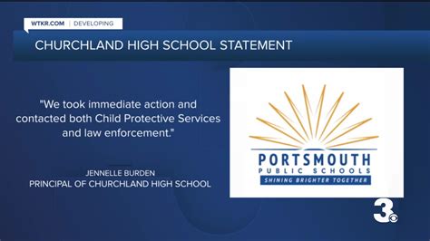 Staff member at Churchland High School on administrative leave