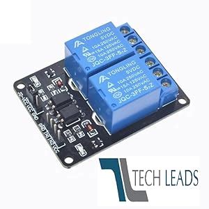 Techleads Robotics Components (2 CHANNEL RELAY) : Amazon.in: Industrial ...