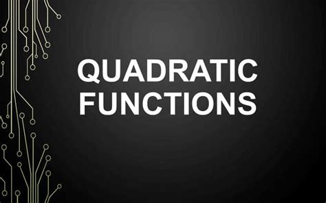 Image result for Represents a Quadratic Function Using a Table of Values B Graph and C Equation