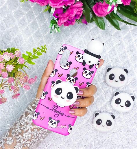 Purple vibe panda case – Gadgets Destiny