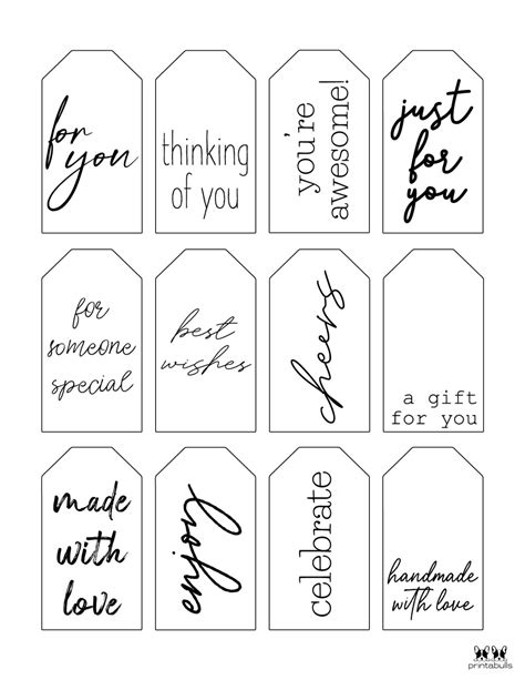 Free Printable Gift Tags Personalized