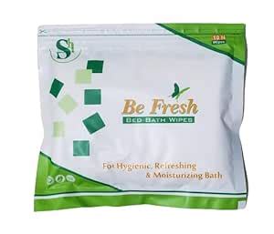 Amazon.in: Buy SOFTGRIP Be Fresh Bed Bath WIpes I Body Cleansing Wet ...