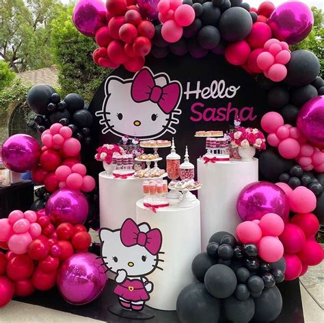 Hello kitty birthday party ideas photo 2 of 10 – Artofit