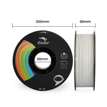 Creality Ender-PLA+ 3D Printing Filament 1.75mm 1kg Spool High – REES52