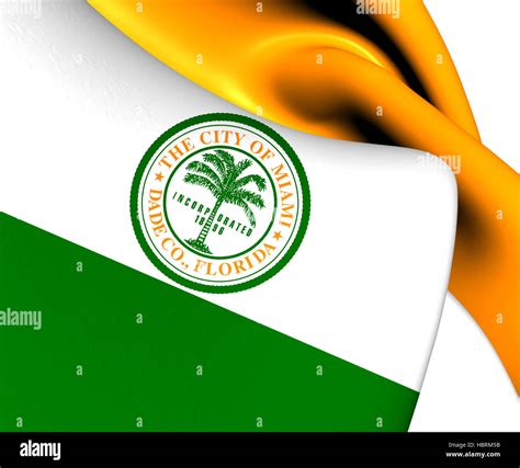 Flag of Miami Stock Photo - Alamy