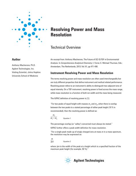 Image result for Mass Resolution