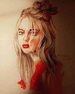 TENEUR Poster Billie eilish-Singer Poster Paper Print - Music posters ...