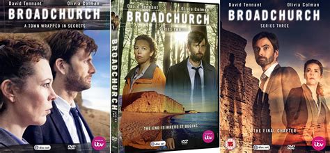 Broadchurch 1-3 Complete Collection DVD: Broadchurch Season 1,2,3 DVD ...