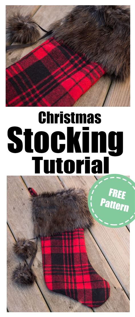 Easy Tutorial for Christmas Stocking 的图像结果