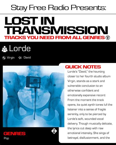 Lorde David Lyrics Meaning Explained