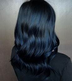 Black Blue Hair Dye by 19 Most Amazing Blue Black Hair Color Looks Of 2020 Black Blue Hair Dye