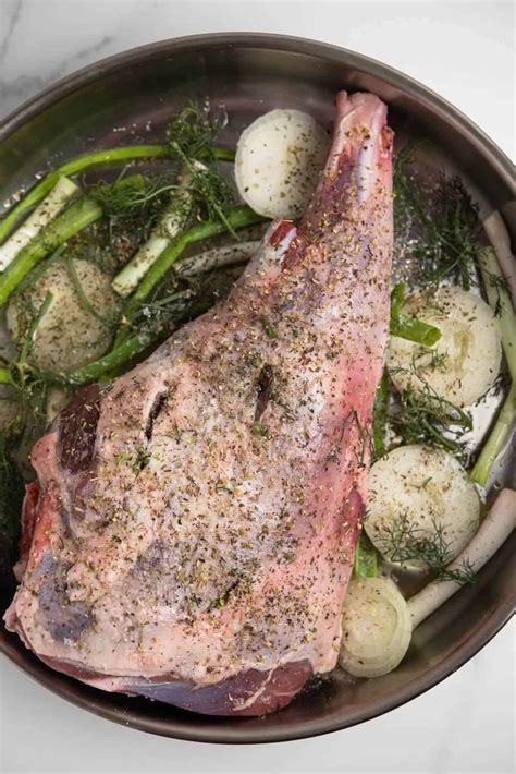 Slow Roasted Leg Of Lamb (Greek) - Real Greek Recipes