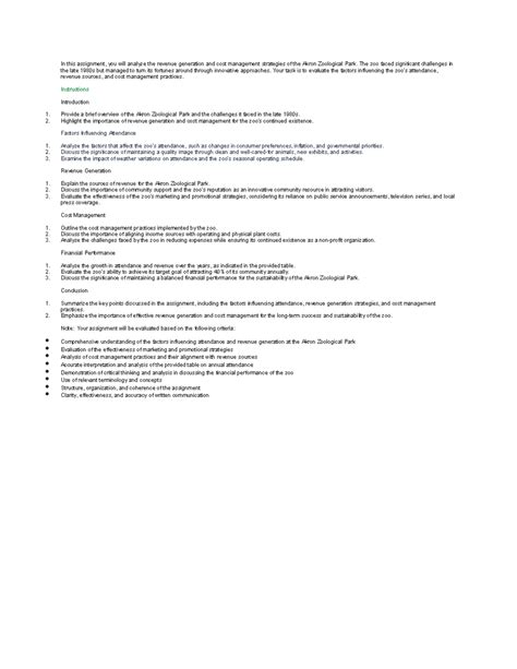 Assignment 1 QT - In this assignment, you will analyze the revenue ...
