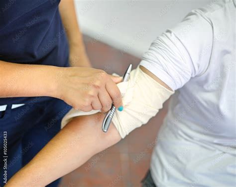 first aid bleeding tourniquet Stock Photo | Adobe Stock