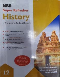MBD Super Refresher History For Class-12 ( Based On The Latest CBSE ...