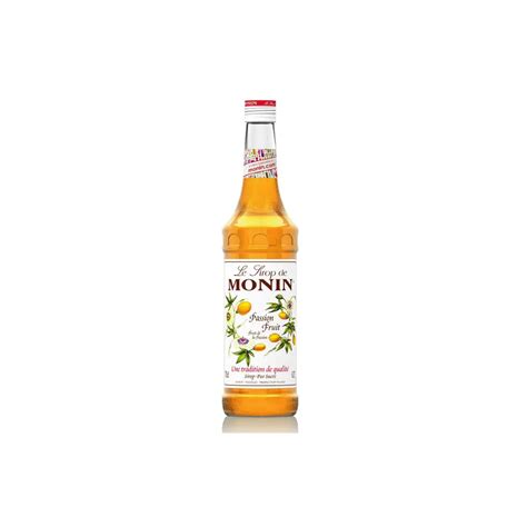 Monin Syrup Passion Fruit 700ml - Tropical Flavor for Every Occasion