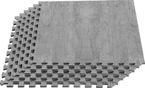Amazon.com: FUNSUEI 16 PCS 12 x 12 Inch Interlocking Floor Tiles, 3/8 ...