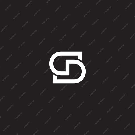 Premium Vector | Abstract sd ds s d letters logo initial based monogram icon vector