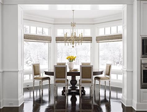 Formal Dining Room Window Treatments