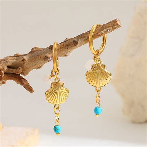 Shell drop – Lavisho Jewellery
